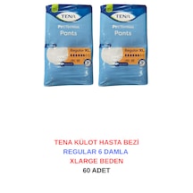 Tena Külot Hasta Bezi Regular 6 Damla Xlarge Beden -60 Adet XL
