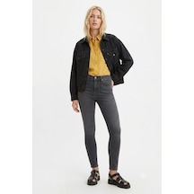 Levi's 721 Yüksel Bel Skinny Fit Dar Paça İnce Esnek Kumaş Kadın Jean Pantolon Füme Gri -0598 Antrasit - Gri