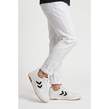 Hummel Beyaz Siyah Fileli Hafif Esnek Unisex Spor Ayakkabı 900872 Hml Versay Iı Beyaz - Siyah