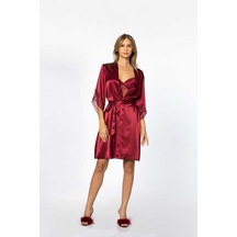 Pierre Cardin Midi Dantel Sabahlık Gecelik Set 4240 001