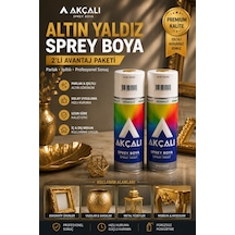 Permolit 400 Ml Altın Yaldız Sprey Boya 310 2'li Paket Altın