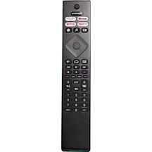 Huayu Kl Philips Uyumlu Rm-l1760 Ambılıght Netflıx-prıme Vıdeo-youtube-rakuten Tv Tuşlu Led Tv Kumandası