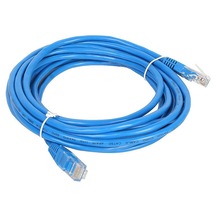 CAT 6 rj 45 ethernet kablosu internet ağ kablosu mavi 10 m
