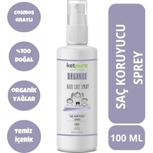 Doğal ve Organik İçerikli Saç Koruyucu Sprey - Çocuklar İçin Güvenli  100 ML