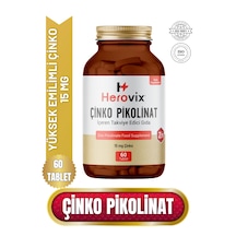 Çinko Pikolinat 60 Tablet 15 Mg