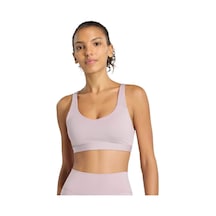 Adidas All Me Essentials Kadın Pembe Yuvarlak Yaka Sporcu Sütyeni Pembe