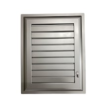 Plastik Menfez 35x55 Gümüş Banyo Wc Havalandırma - Eınj-744292