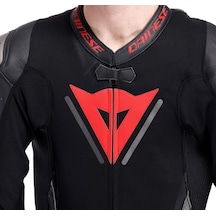 Dainese Daınese / Demon Sprınt Perf 1pc Leather Suıtblack/black Red Lava