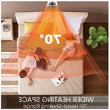 Flybuy 500w Hızlı Isıtıcı, Zamanlayıcı, Led Ekranlı Taşınabilir Seramik Isıtıcı Kışlık Konfor İçin Mükemmel, Ofis Ve Ev İçin Uygun