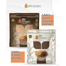 Fit Çavdar Lavaş Ekmeği 300gr Ve Keten Tohumlu Lavaş Ekmeği 300gr