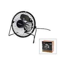 Usb - Mini Fan Metal Kasa - Ayak 360 Derece Masa Üstü Vantilatör 4-metal Pervane 13.5x11x15cm5v-2.5w Timya/go1395 197798 Usb - Mini Fan Metal Kasa - Ayak 360 Derece Masa Üstü Vantilatör 4-metal Pervane 13.5x11x15cm5v-2.5w Timya/go1395 197798