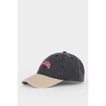 Defacto Nakışlı Jean Cap Şapka Erkek Çocuk D5315a826smbk27 Siyah-bk27