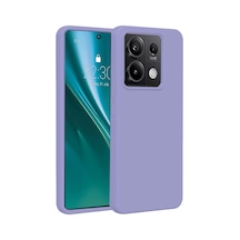 Xiaomi Redmi Note 13 Pro 4g Uyumlu Kılıf First Silikon - Lila