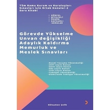 Tüm Kamu Kurum Ve Kuruluşları Sınavları İçin Ortak Konular 2 S...