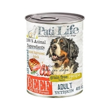 Pati Life Sığır Etli Yetişkin Köpek Konserve Maması 6 x 415 G
