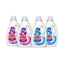 Omo Sıvı Deterjan 1500 Ml Renkliler Ve Beyazlar 4 Lü