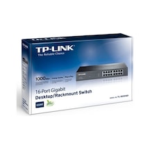 TP-Link Tl Sg1016 16 Port Gigabit Çelik Kasa Rackmount Switch