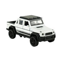 Die Cast Metal Sesli Ve Işıklı Çek Bırak Beyaz Pikap