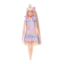 Barbie Upuzun Muhteşem Saçlı Bebekler-saç Tasarım Oyun Seti Jct72