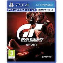 Polyphony Gran Turismo The Real Driving Simulatör Sport PS4 Oyun
