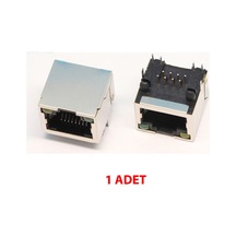 8P8C Metal RJ45 Soket Led Göstergeli Ethernet Bağlantı Soketi