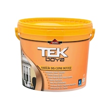 Tek Boya Akrilik Dış Cephe Beyaz 15Lt