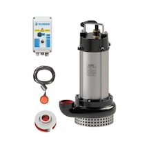 Sumak Sdt 40/2 Y Paslanmaz Gövde Kirli Su Dalgıç Pompa 380 Volt 4 Hp 32 Mss