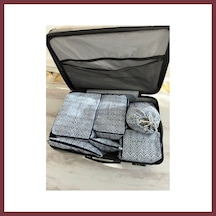 Storeşahin 6 Lı Valiz Düzenleyici Bavul Içi Organizer Set Seyahat Hurcu Shn0720 Çok Renkli