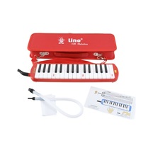 Lino 32 Tuş Melodika Kırmızı Hortumlu