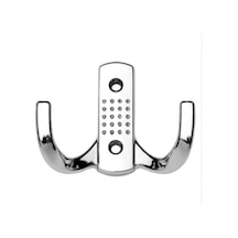 Noktalı Portmanto Askı Krom Küçük (10 ADET) Metal