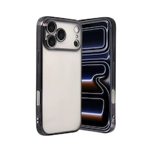 Newface Apple İphone 17 Pro Razer Lensli Silikon - Siyah