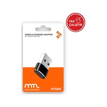 Usb To Type-c Otg Çevirici Adaptör - Hızlı Şarj Ve Data Aktarımı