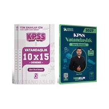 2027 Kpss Ags Atölye Serisi Vatandaşlık Soru Bankası + Deneme Seti 2 Kitap Bigelio + Yediiklim