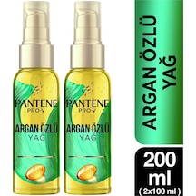 Pantene Doğal Sentez Saç Bakım Serum Argan Yağ Elixir  2 x 100 ML