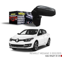 Renault Megane 3 2012-2015 Arası Araca Özel Kol Dayama Siyah