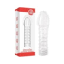 Truva Shop Tırtıklı Silikon Penis Kılıfı Kaliteli Ultra