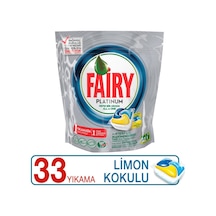 Fairy Platinum Limon Kokulu Bulaşık Makinesi Deterjanı 33 Tablet