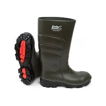 Pollyboot Galaxy Vega Pu Çizme Uzun Polly Boot "Çelik Burunsuz"