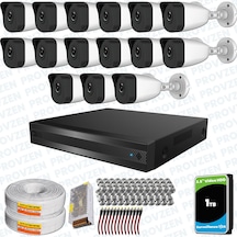 Provzen Rv Hilook 15 Kameralı Full Hd Geniş Açı Güvenlik Kamerası