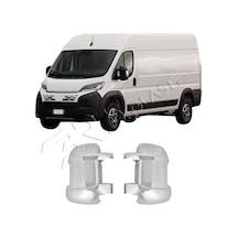 Fiat Ducato Uyumlu 2024 Ve Üzeri Ayna Kapağı 2 Parça Abs Krom Kaplama