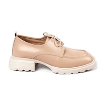 Bestello Bağcıklı Termoplastik Casual 281-1894 Kadın Ayakkabı Bej