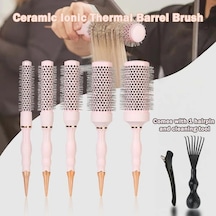 Willowhaven 25mm Yuvarlak Saç Fırçası Seti Profesyonel Kurutma Fön Fırçası