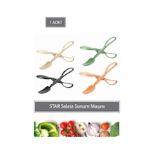 Star Salata Sunum Maşası Plastik Çok Renkli