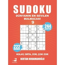 Sudoku 9-Dünyanın En Sevilen Bulmacası - Bertan Kodamanoğlu - Olimpos Yayınları