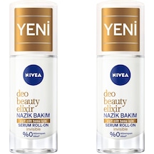 Nivea Deo Beauty Elixir Nazik Bakım Eşit Cilt Tonu Serum Roll-On 2 x 40 ML