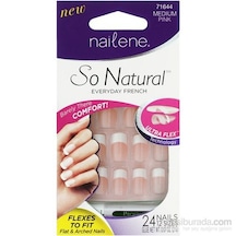 Nailene So Natural French Takma Tırnak 71644 Medium Pink