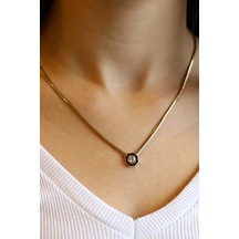 Çağla Model Altın Kolye