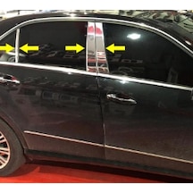 Mercedes W213 Orta Direk Krom Paslanmaz Çelik 6 Parça