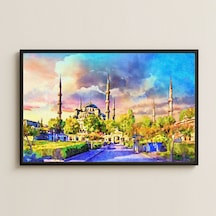 Sultanahmet Camii Uv Baskılı İstanbul Manzara Pvc Tablo