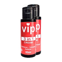 Vıp 2 Adet 3in1 Krem Erkeğe Özeı 3 Ettki Birden Kremi 60 Ml